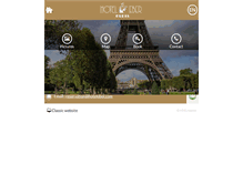 Tablet Screenshot of hoteleber.com